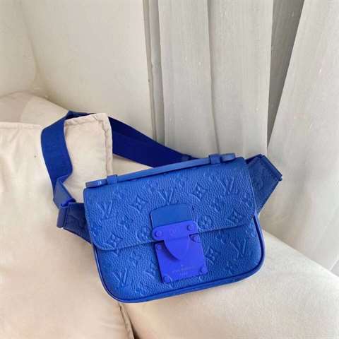 LV S Lock Sling Bag - Blue