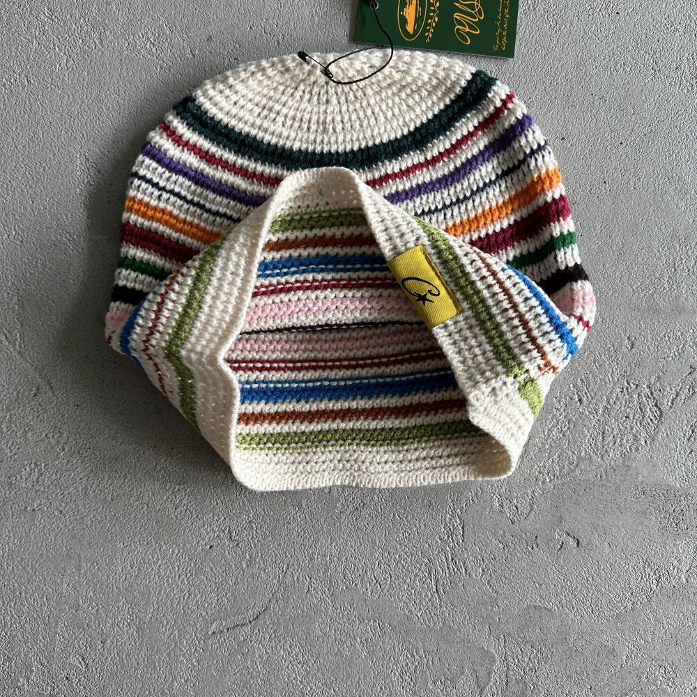 Crtez Striped Cold Hat - Colored