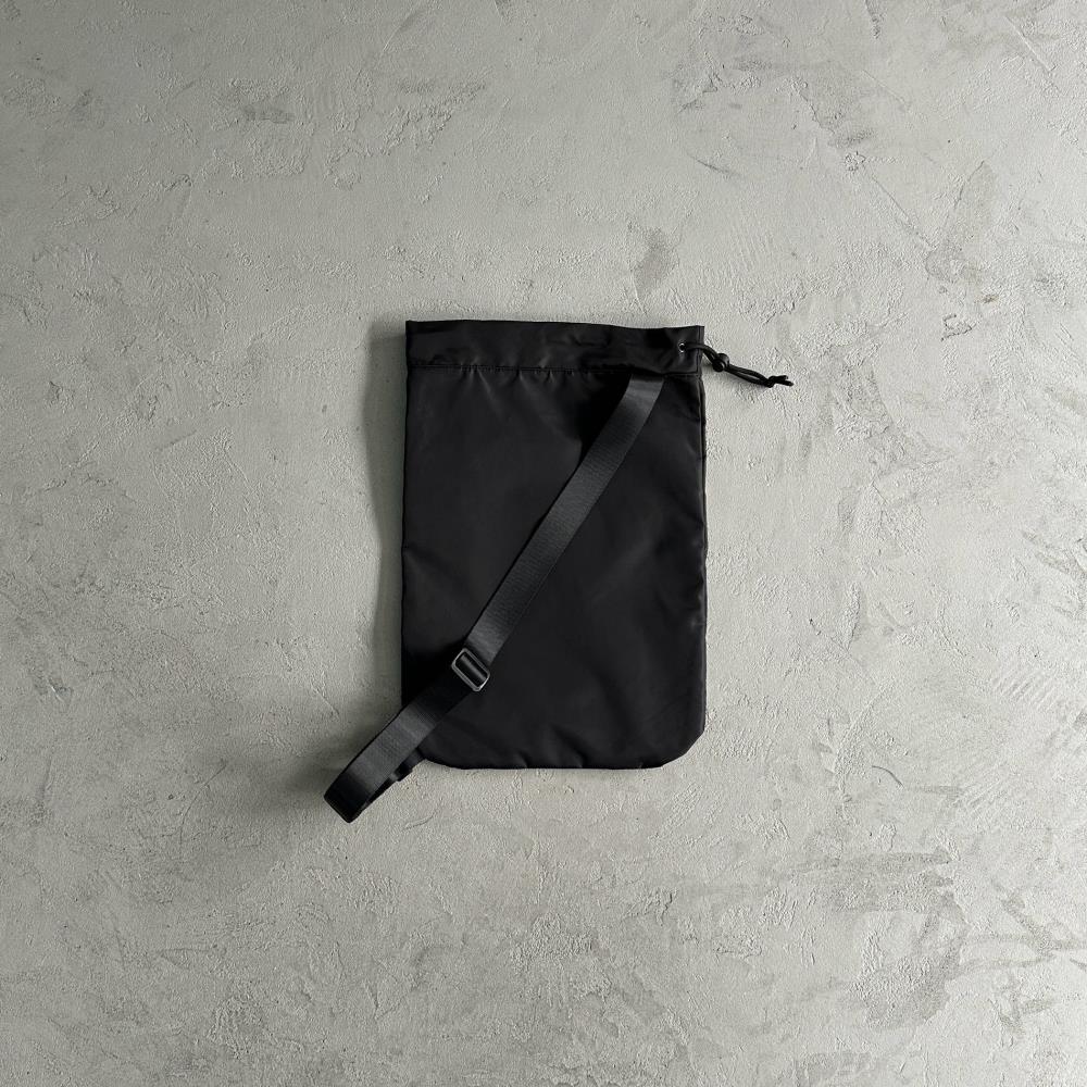 TS Drawstring Bag - Black