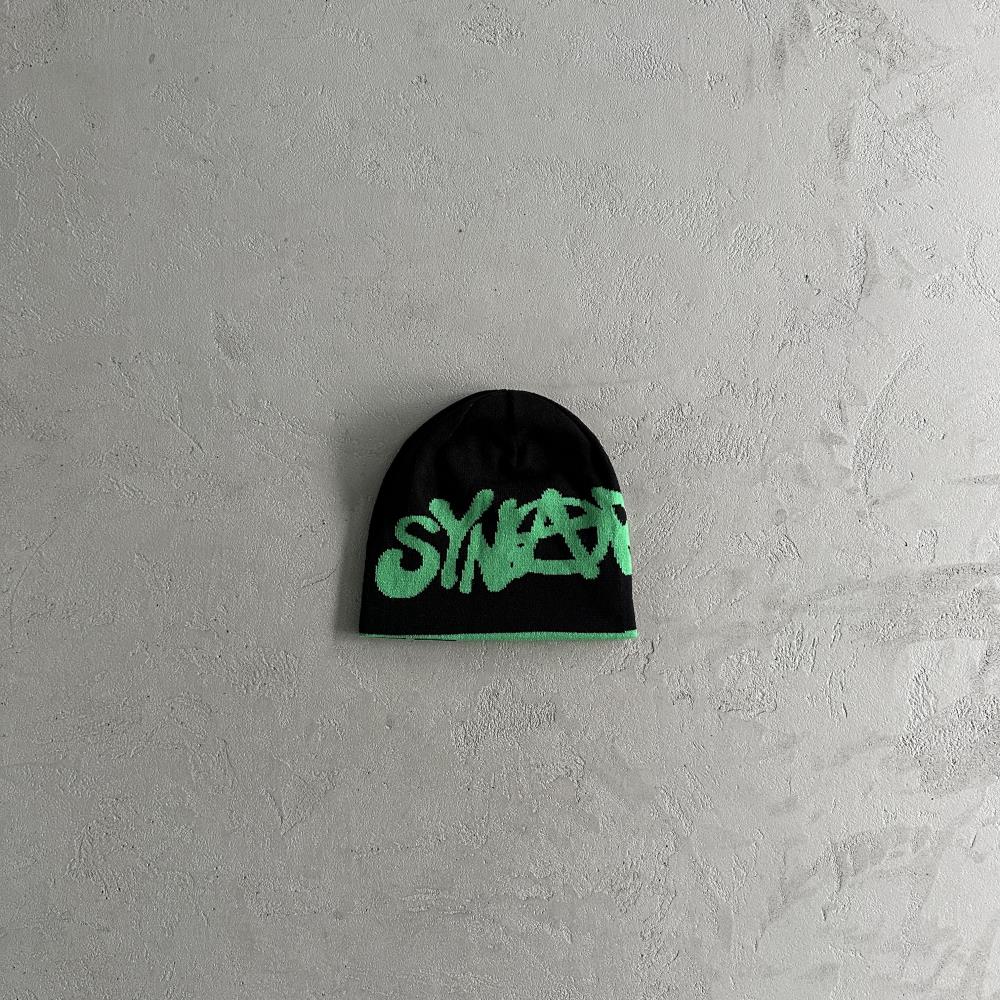 Synarchy Hat - Black/Green