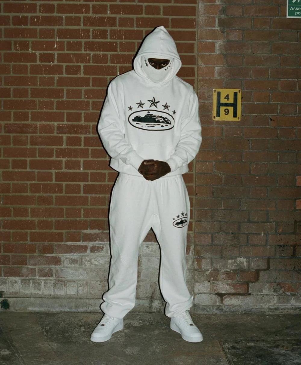 Crtez 5 Starz Alcatraz Tracksuit - White