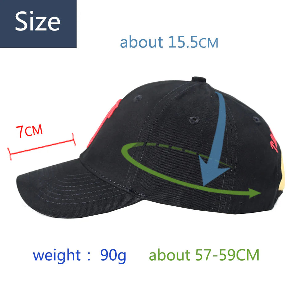 TS Baseball Hat - Black/White