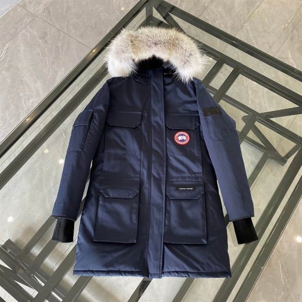 Canada Goose Fur Coat - Navy