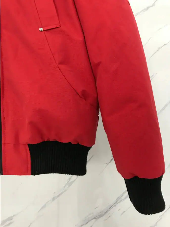 Moose Knuckles Fur Coat - Red