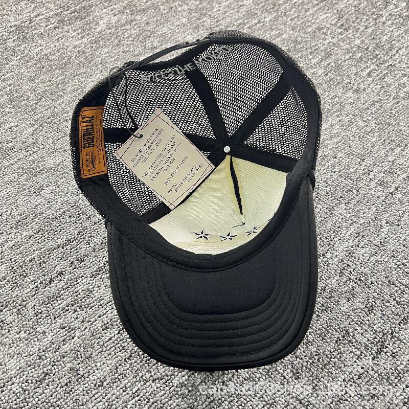 Crtez Embroidery R\Trucker Cap - Black
