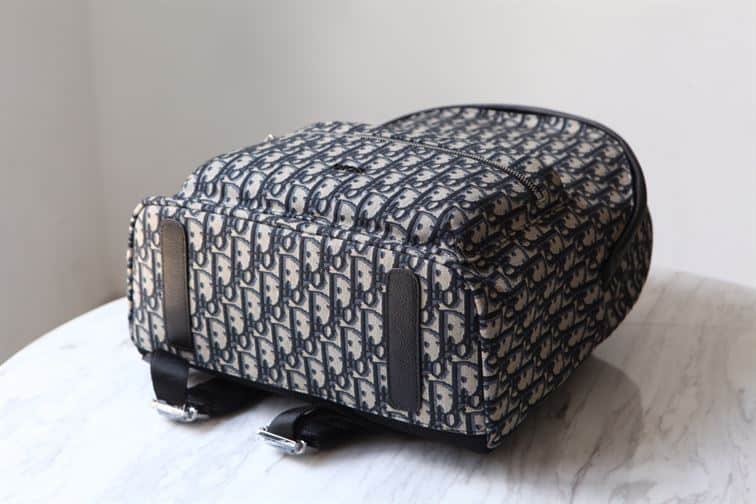 Dior Rider Backpack Oblique Jacquard - Beige/Black