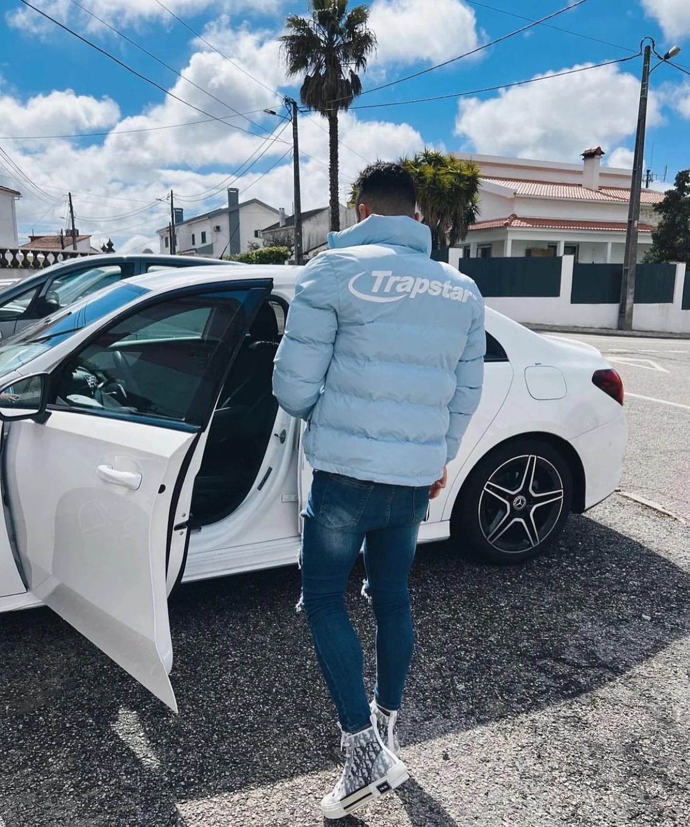TS Hyperdrive Puffer Jacket - Ice Blue