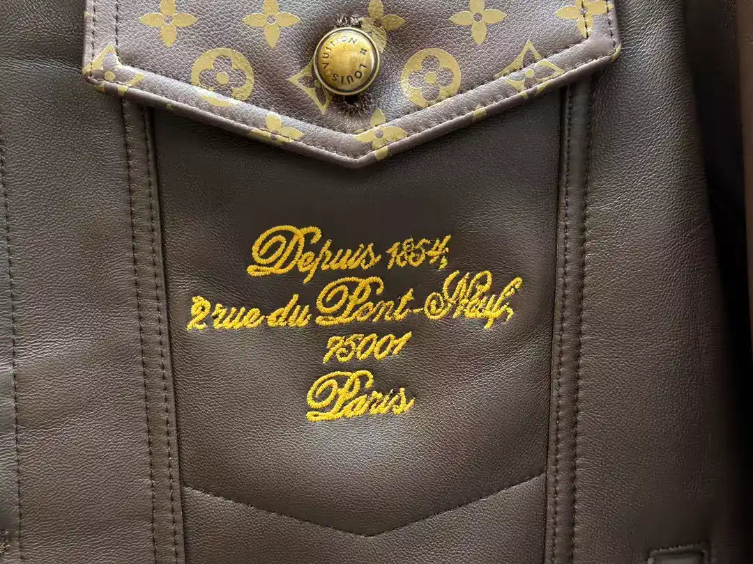 LV Jacket - Brown