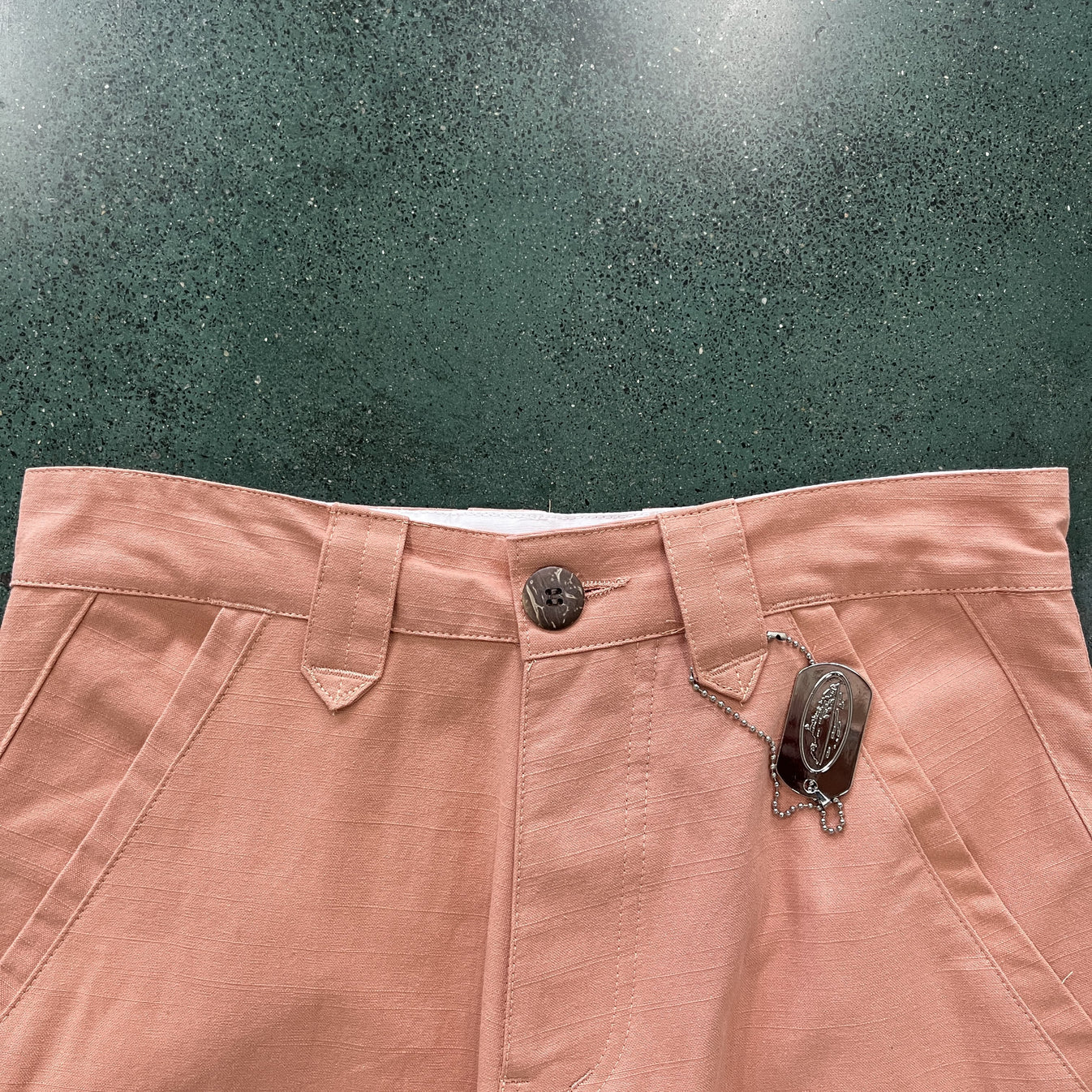 Crtez Slant Pocket Pants - Pink