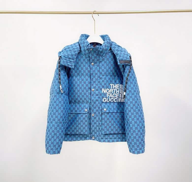 The North Face X Gucci Coat - Blue