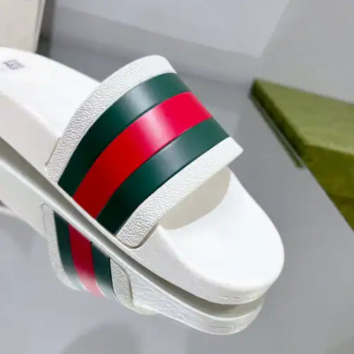 Gucci Classic Slides - White