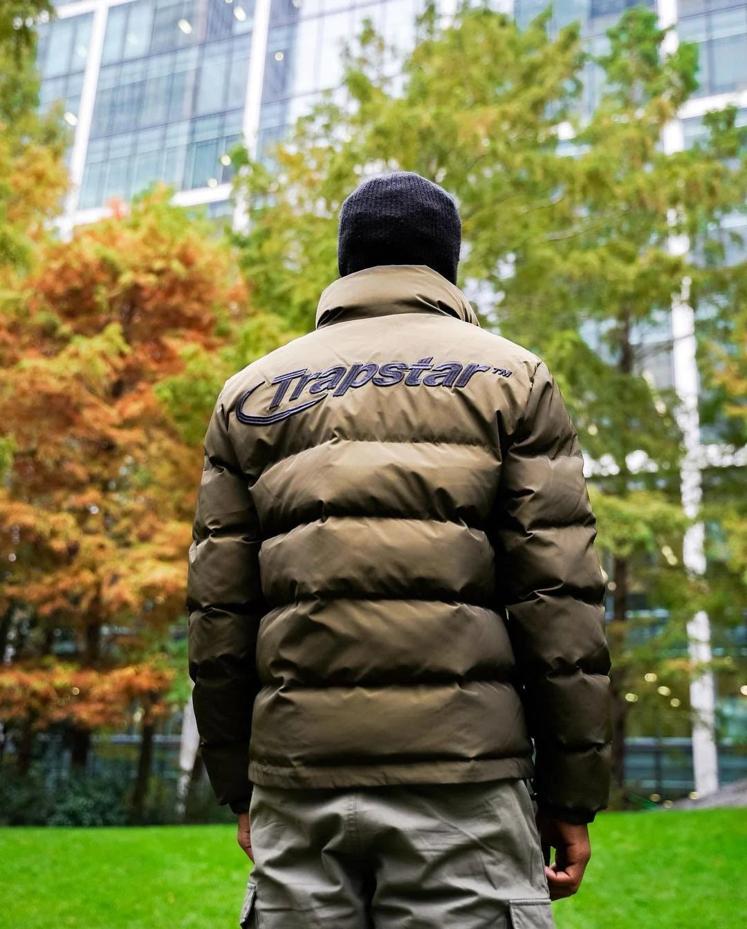 TS Puffer Jacket - Olive Green
