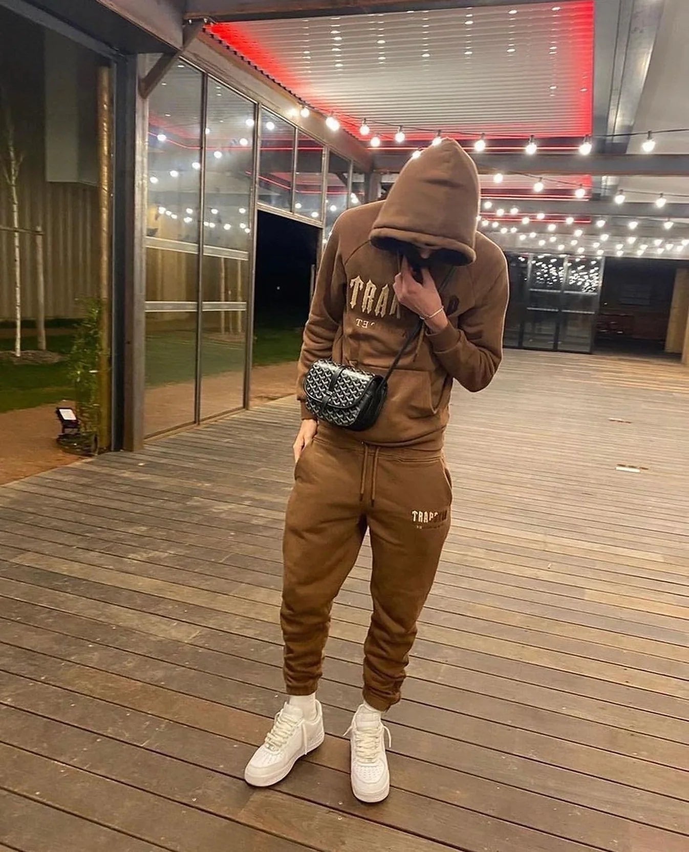 TS Chenille Decoded 2.0 Tracksuit - Brown