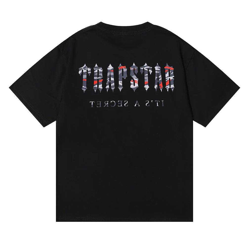 TS Irongate Camo T-Shirt - Black/White