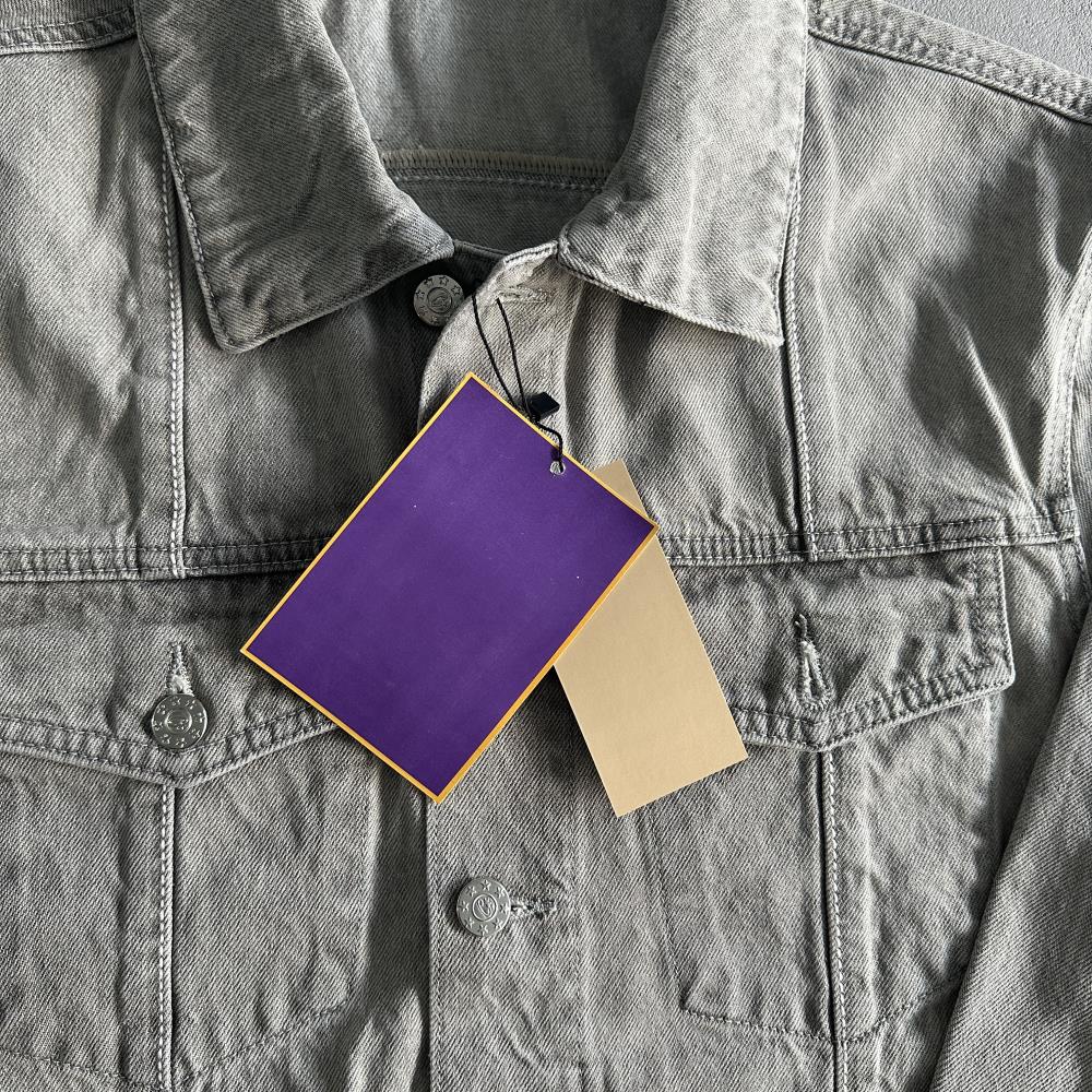 Crtez C-Star Denim Jacket - Grey
