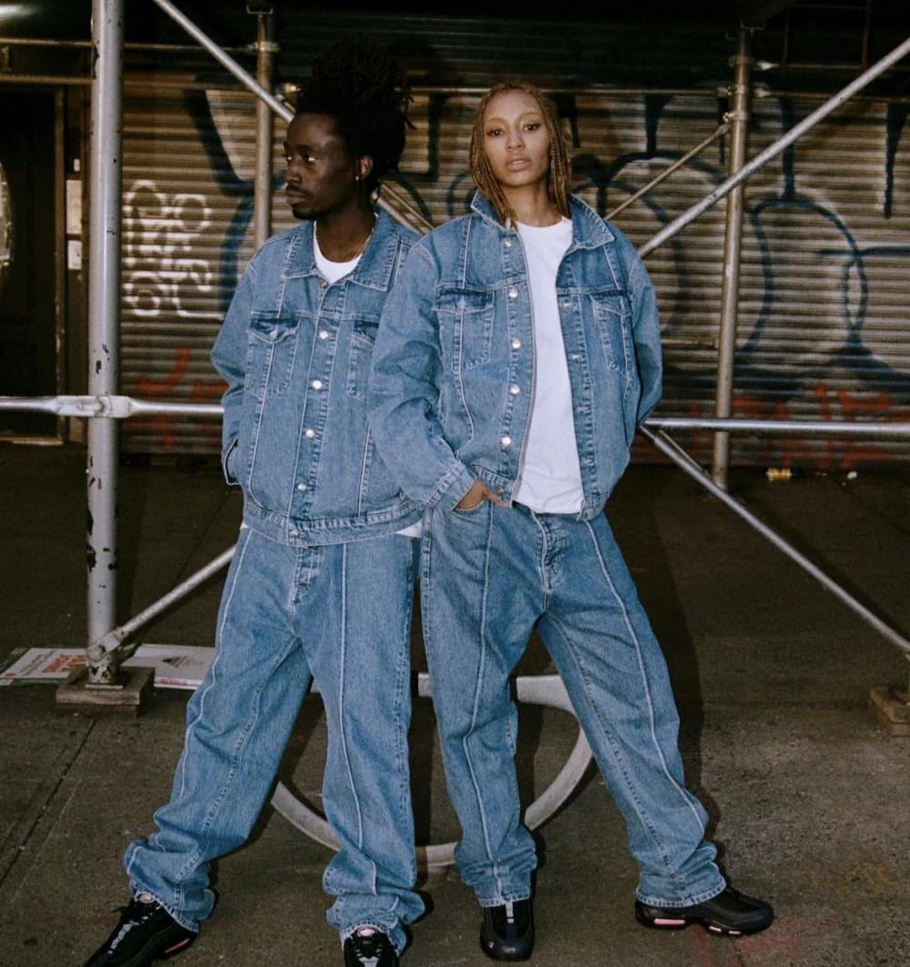 Crtez C-Star Denim Jacket - Blue