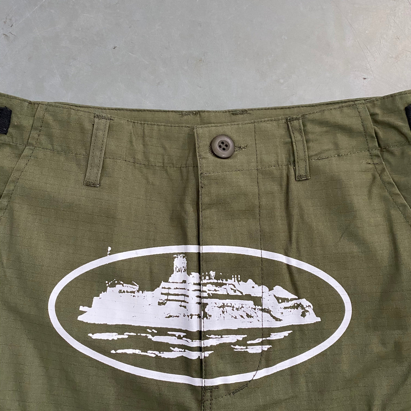 Crtez Mula Guerrillaz Shorts - Green