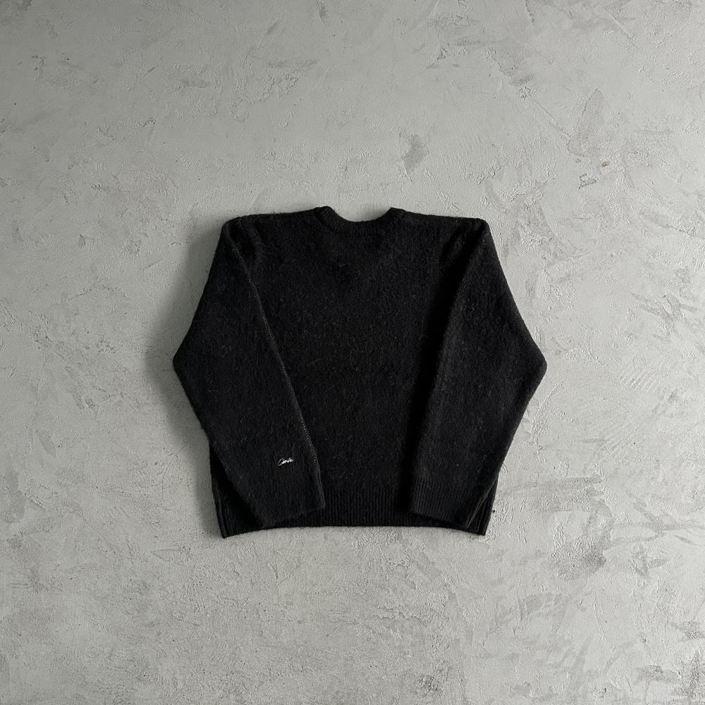 Crtez C-Star More Hair Knit Sweater - Black