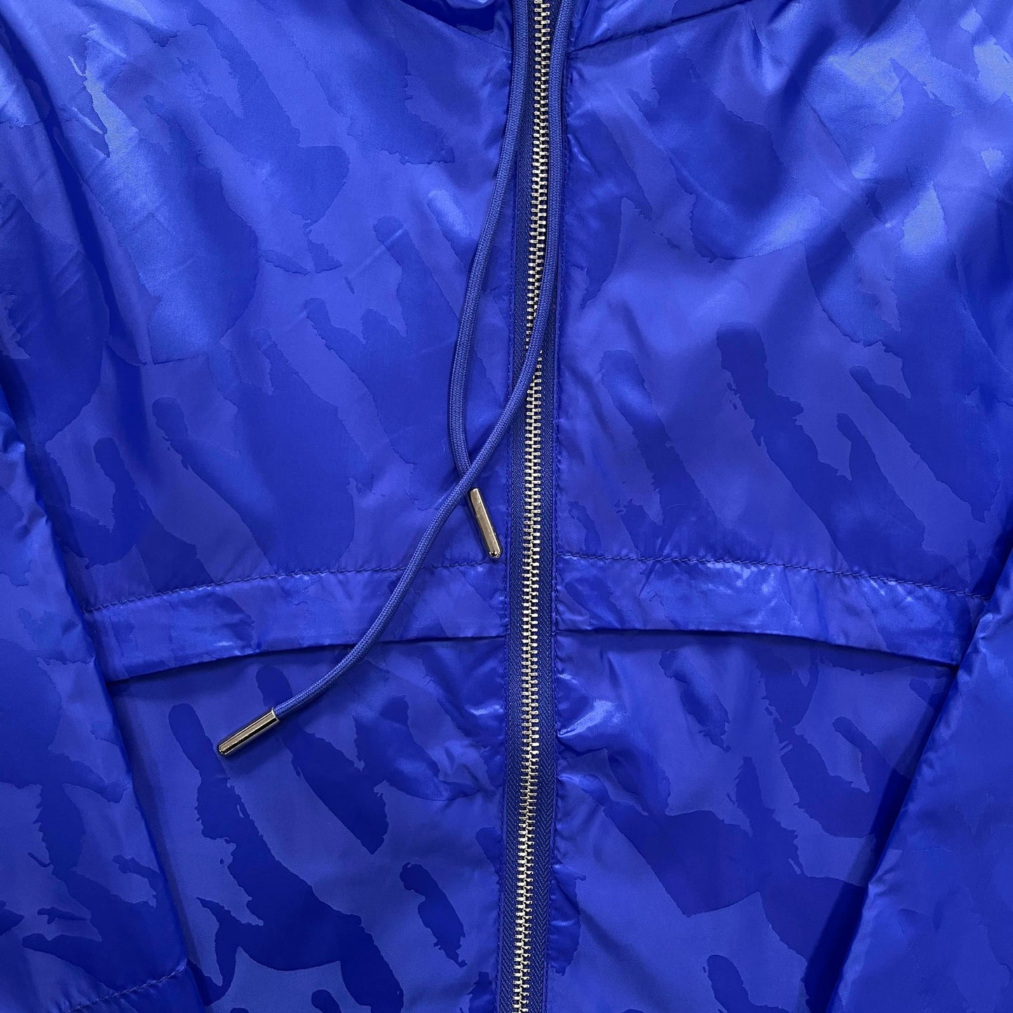 TS Irongate T Jacquard Windbreaker - Black/Blue