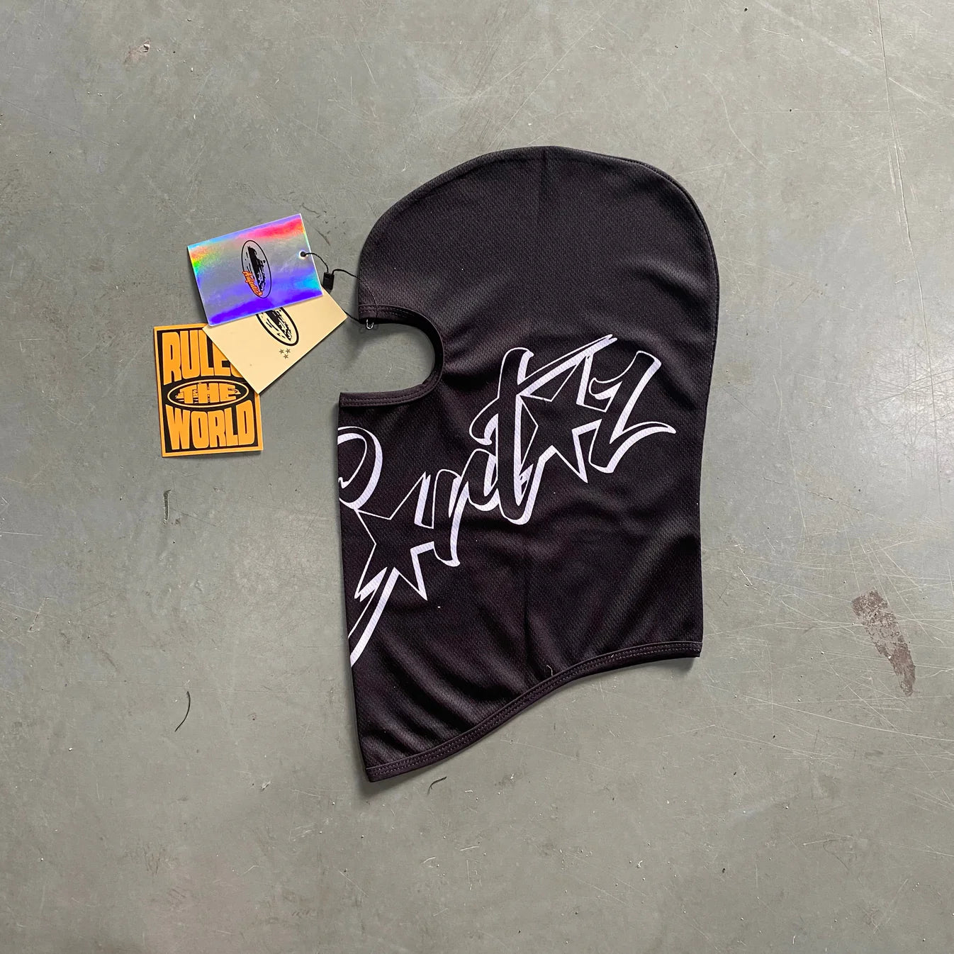 Crtez 4th Anniversary Ski Mask - Black