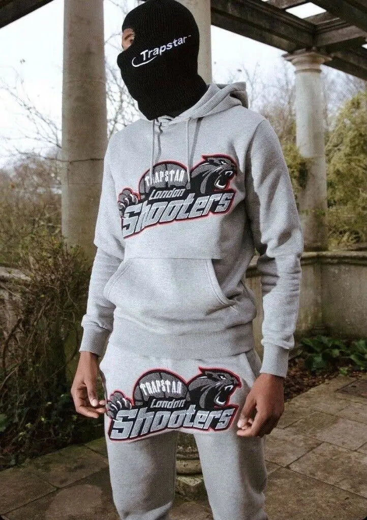 TS Shooters Tracksuit - Black/Red