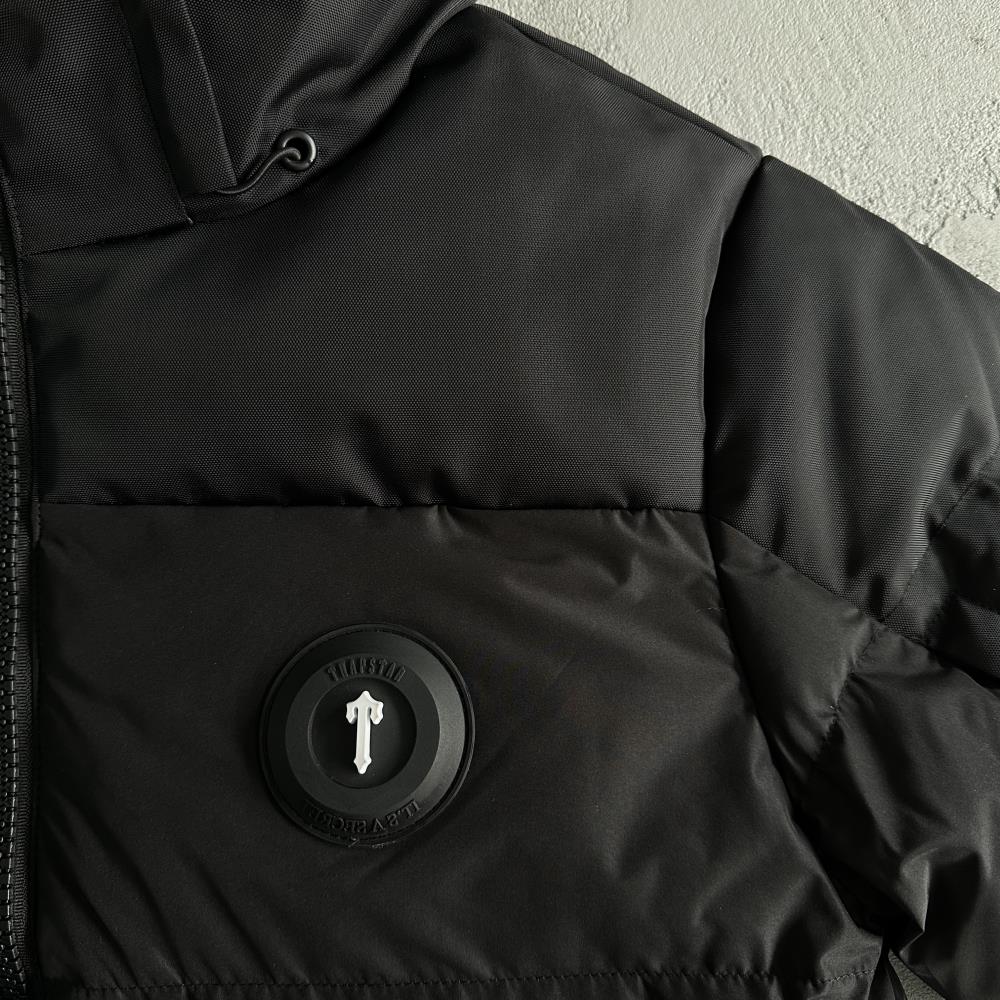TS Decoded Puffer Jacket - Black/Black