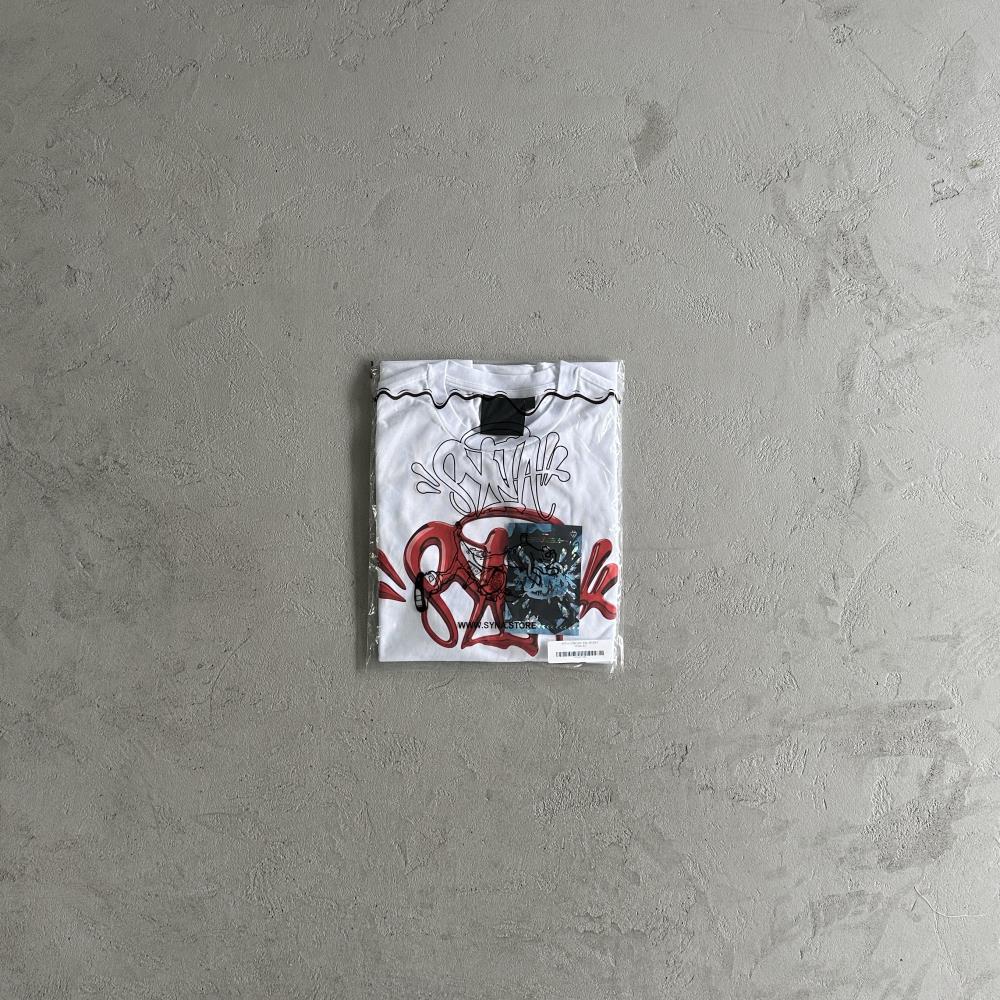 Syn Chrome Tee - White/Red
