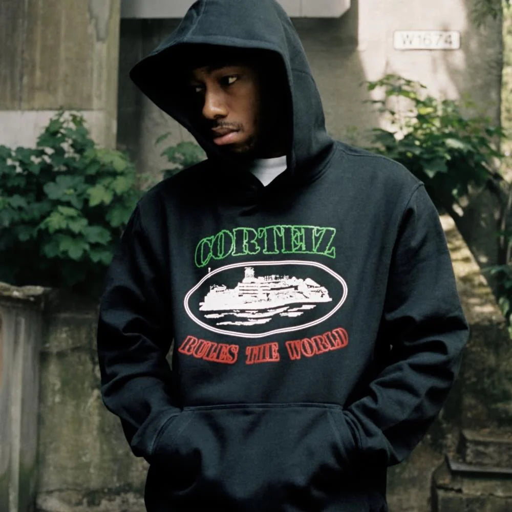 Crtez OG Alcatraz Italia Hoodie - Black