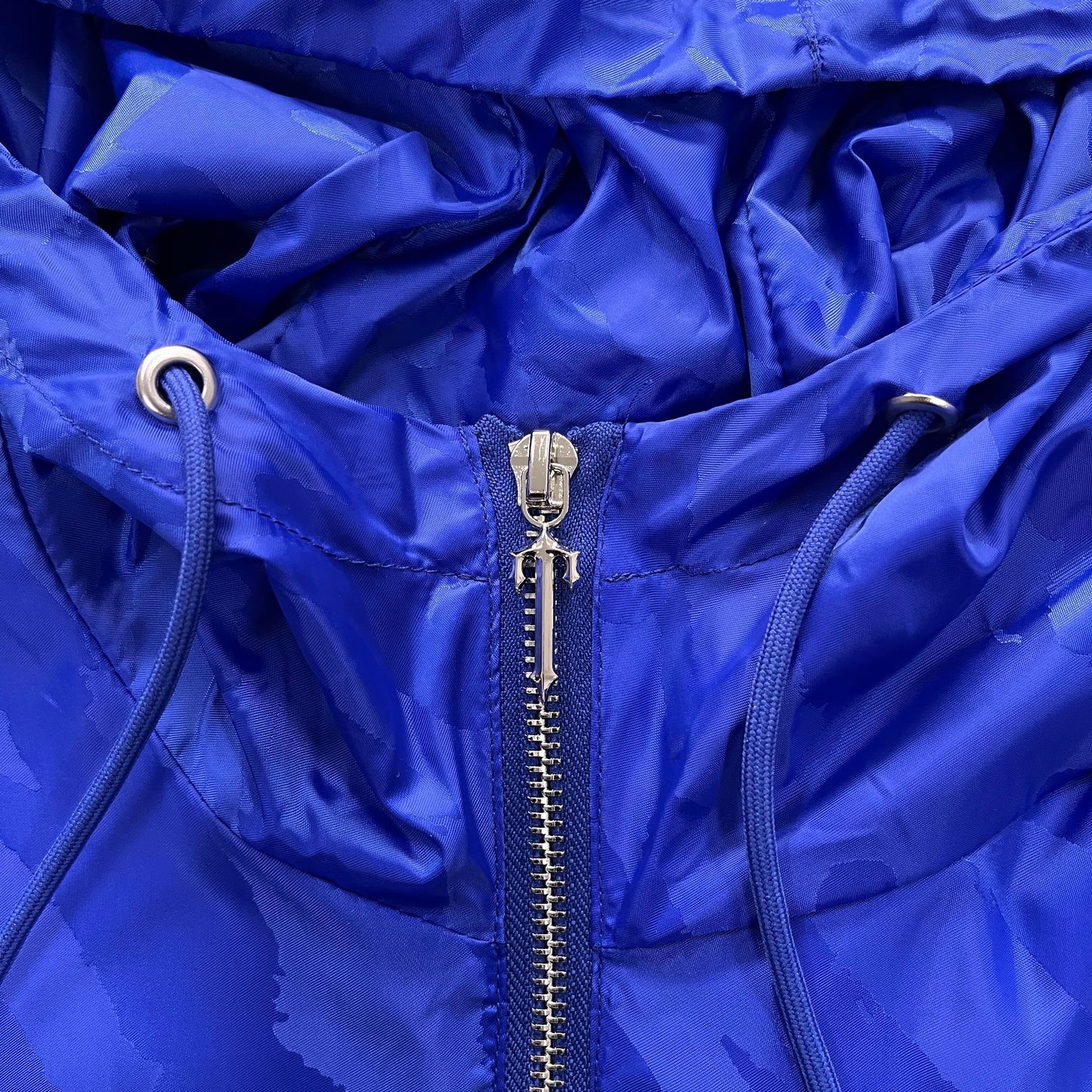 TS Irongate T Jacquard Windbreaker - Black/Blue