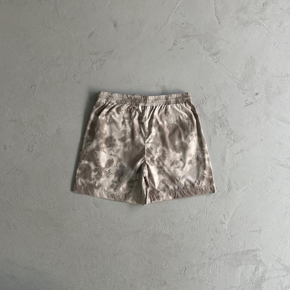 TS Washed Arch Shorts - Brown