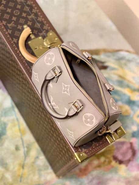 LV Speedy Bandouliere Bag - Beige