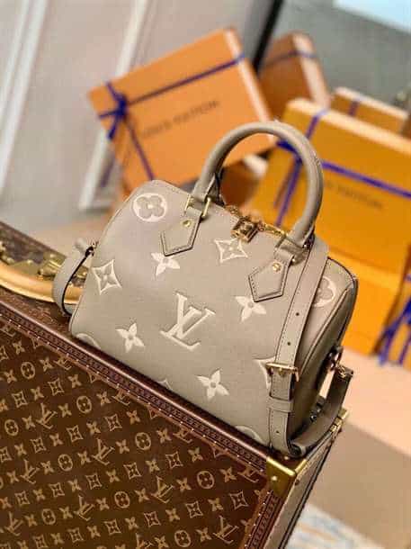 LV Speedy Bandouliere Bag - Beige
