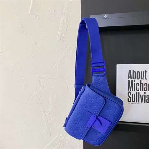 LV S Lock Sling Bag - Blue
