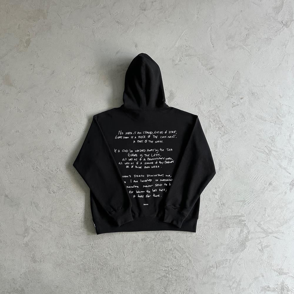 Crtez X Supreme Hoodie - Black