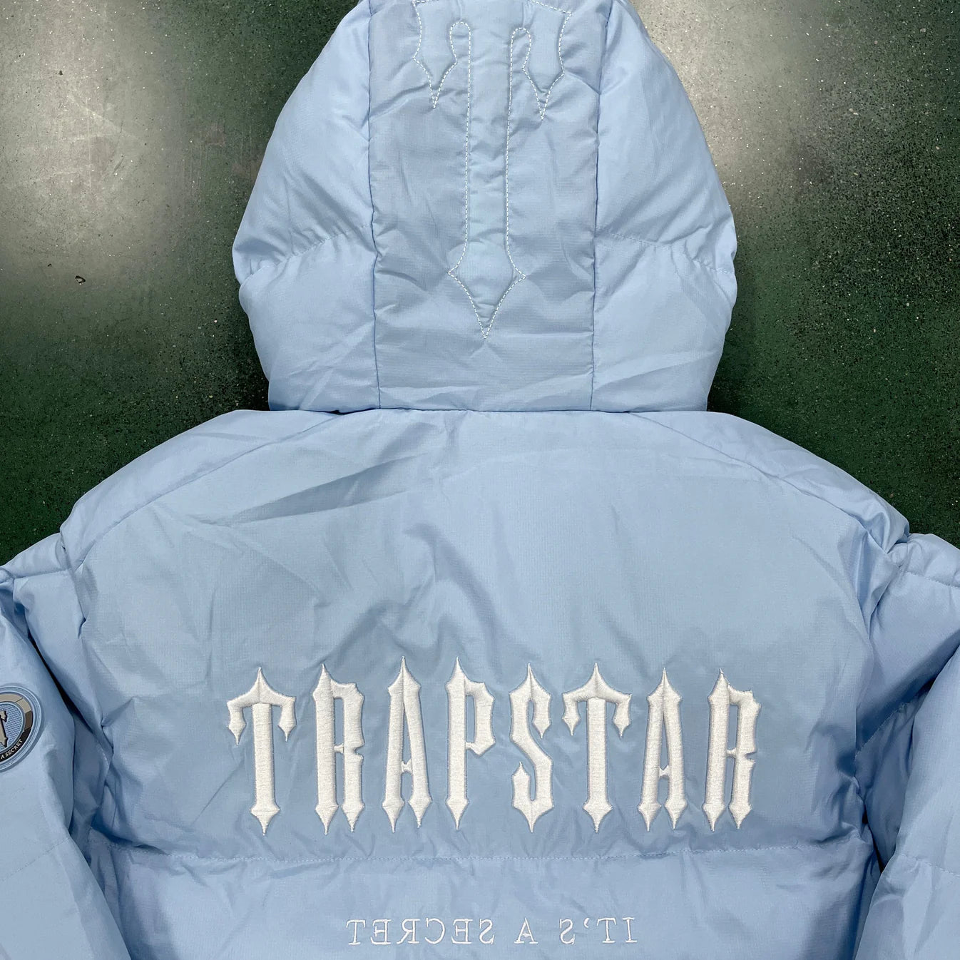 TS Decoded Hooded Puffer 2.0 Jacket - Ice Blue