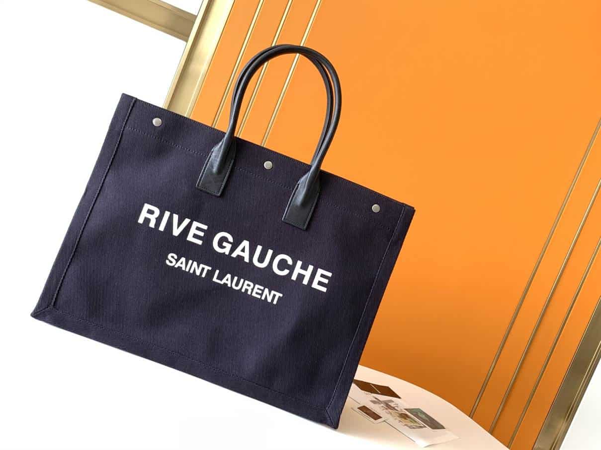 YSL Rive Gauche Tote Bag - Black