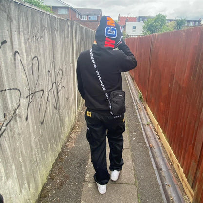 Crtez 4 star Cargo Pants - Black