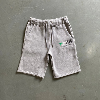 TS Chenille Decoded Short Set - Black/White/Grey