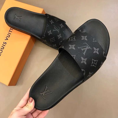 LV Classic Slides - Black