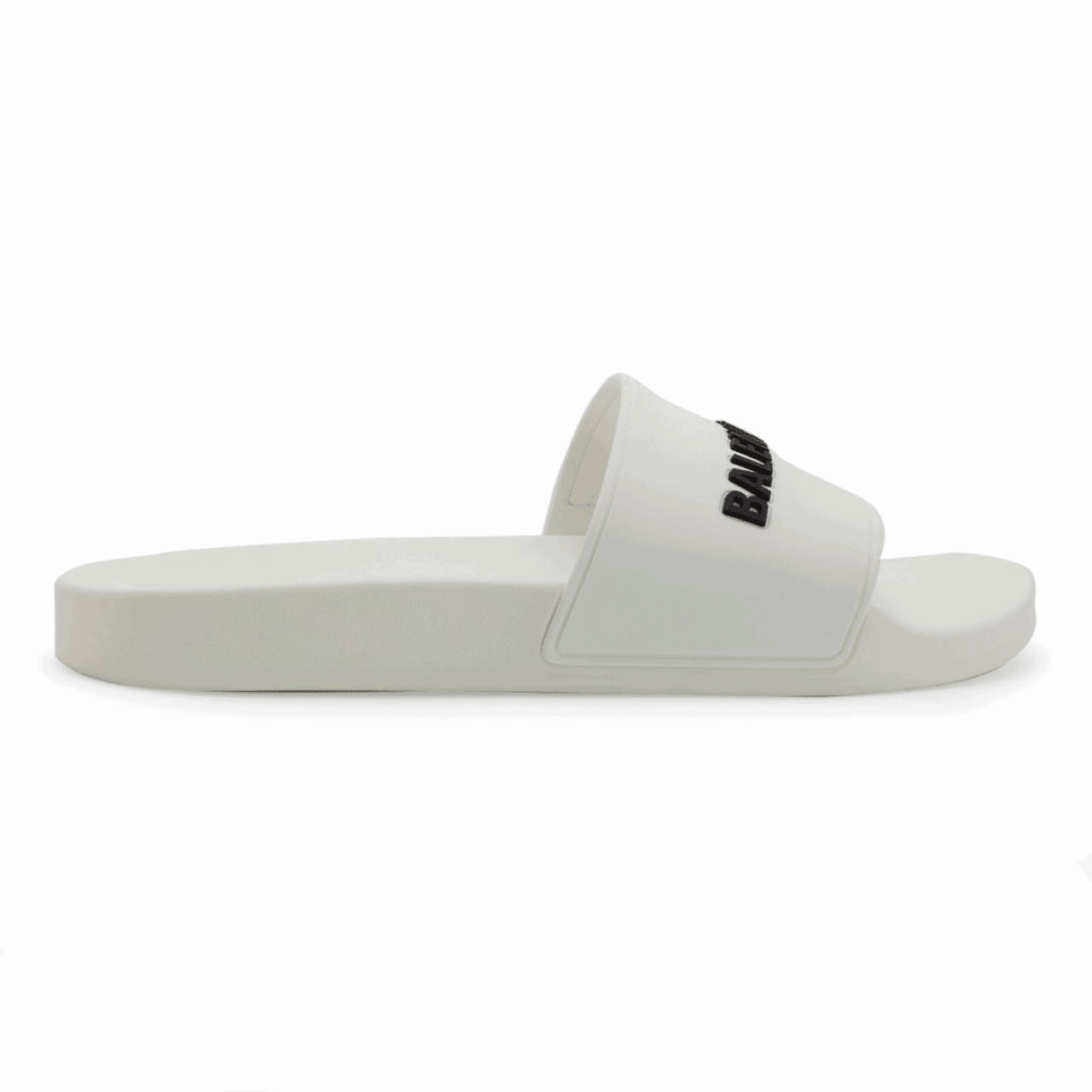 Balenciaga Pool Slide Sandals - White