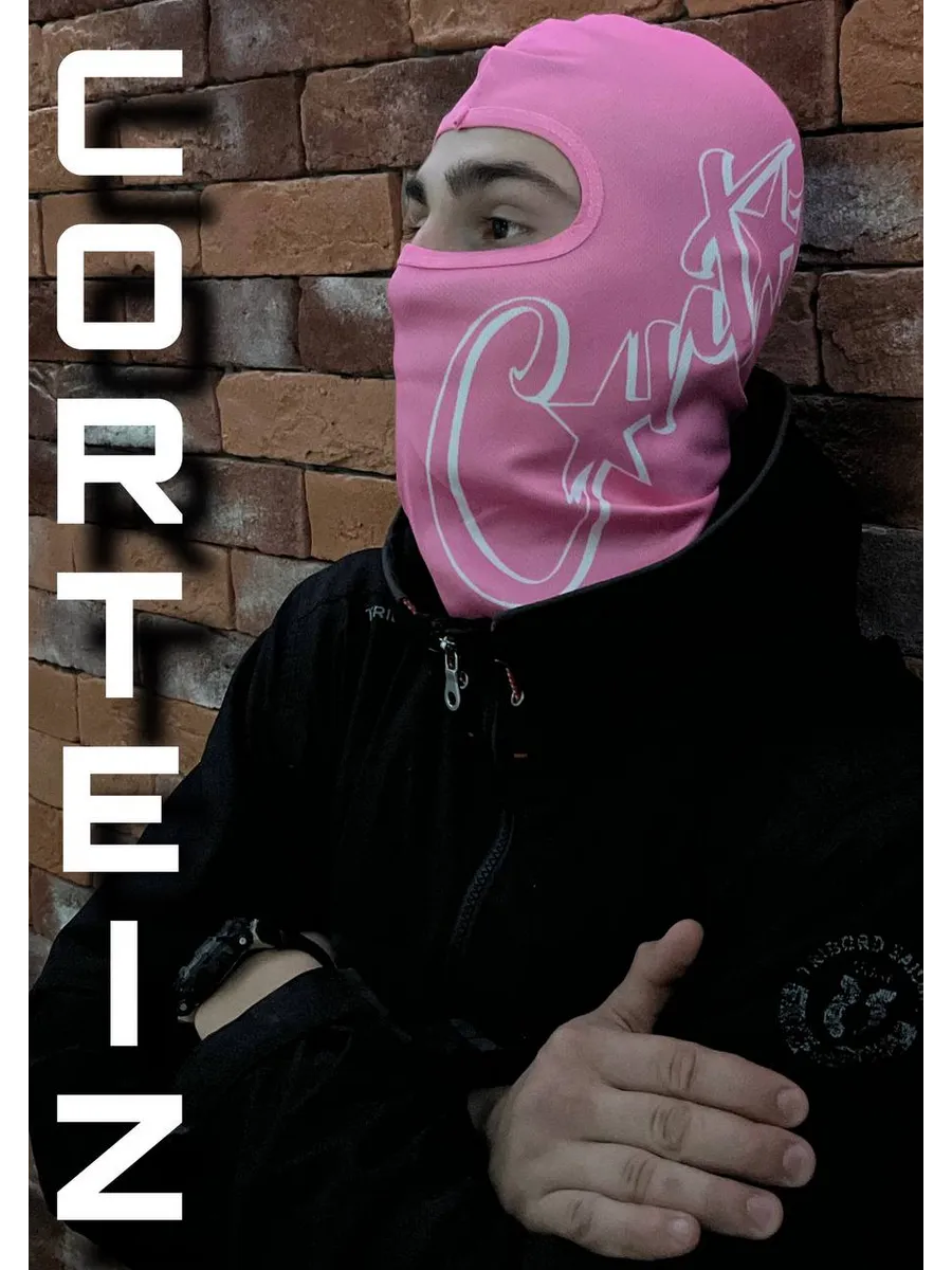 Crtez Alcatraz Ski Mask - Pink