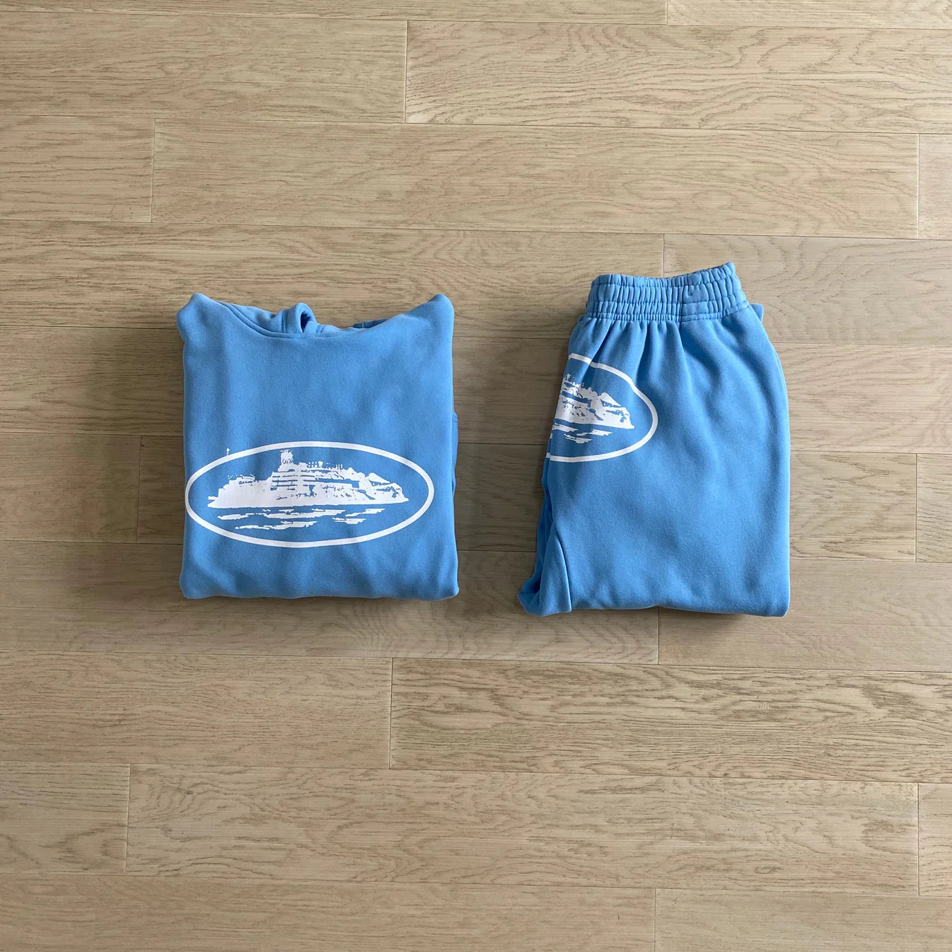 Crtez Alcatraz Tracksuit - Baby Blue