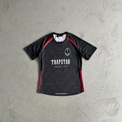 TS Football T-Shirt - Black/Red