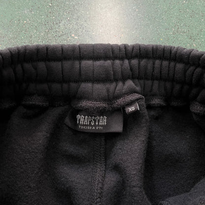 TS Script Zip Through Tracksuit - Black Washed