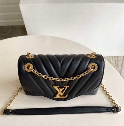 LV New Wave Chain Bag - Black
