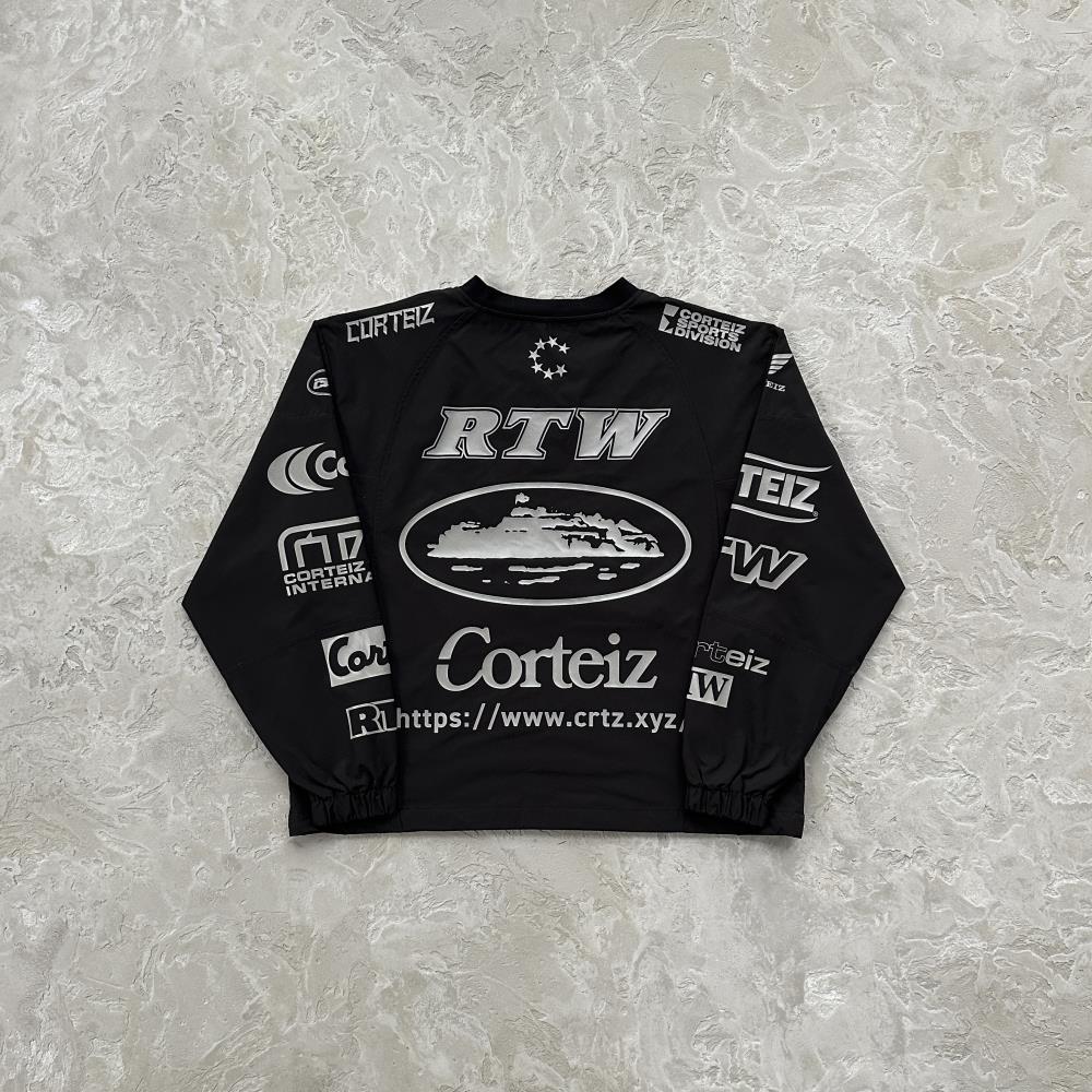 Crtez Sponsor Pullover - Black