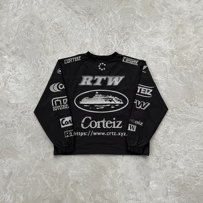 Crtez Sponsor Pullover - Black