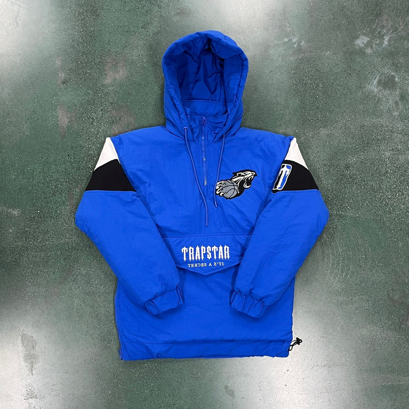 TS 1/4 Zip Pullover Jacket - Blue