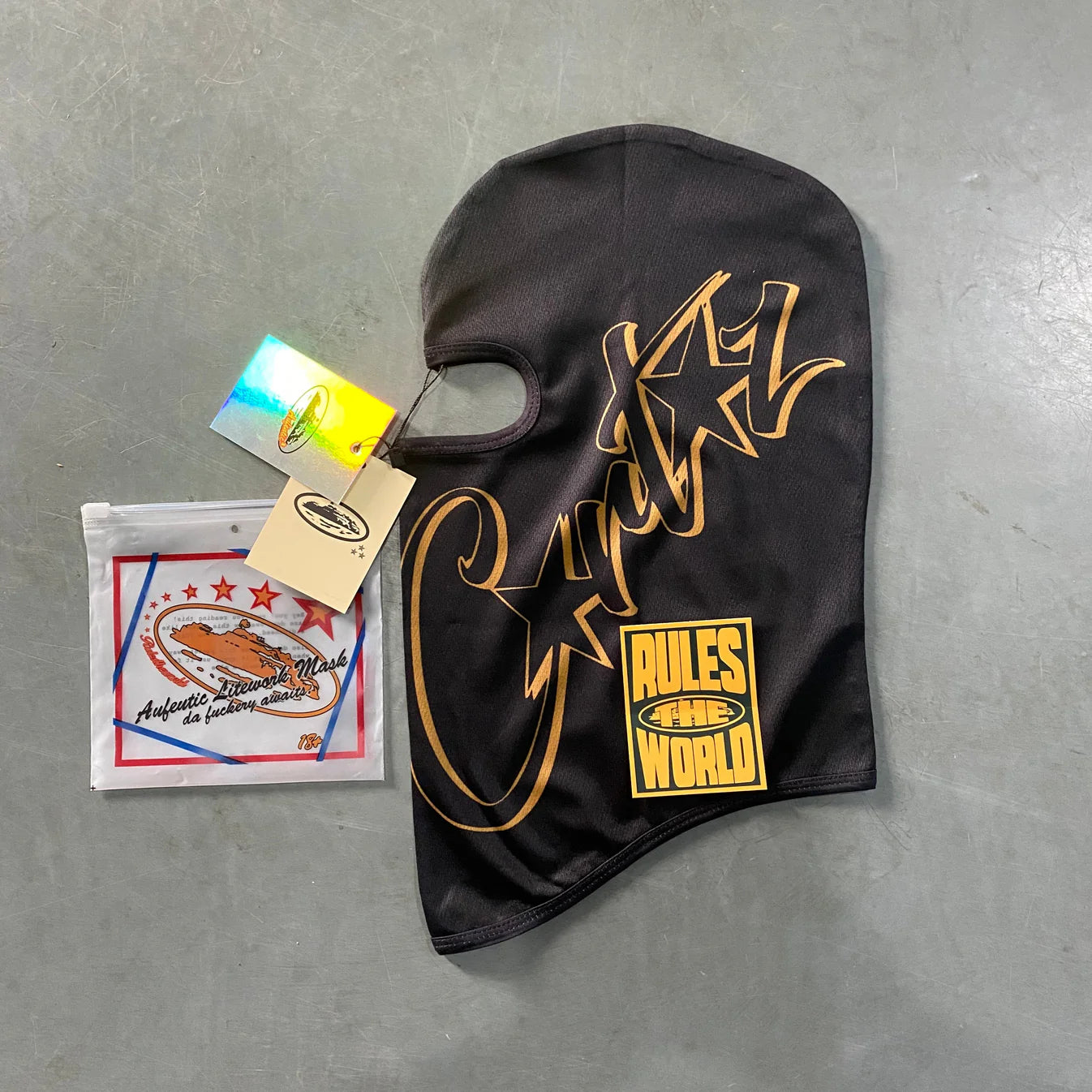 Crtez 667 Ski Mask - Yellow