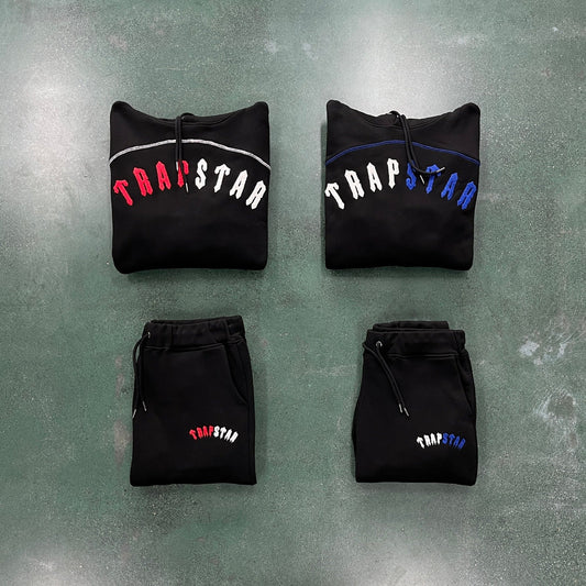 TS Irongate Arch Chenille Tracksuit - Red/Blue